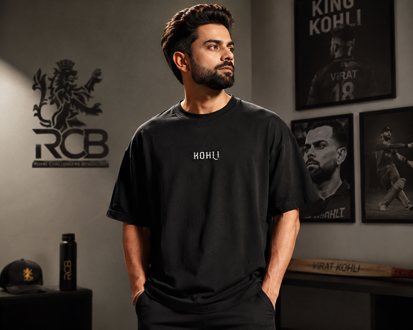 KOHLI PRINTED Oversized TSHIRT