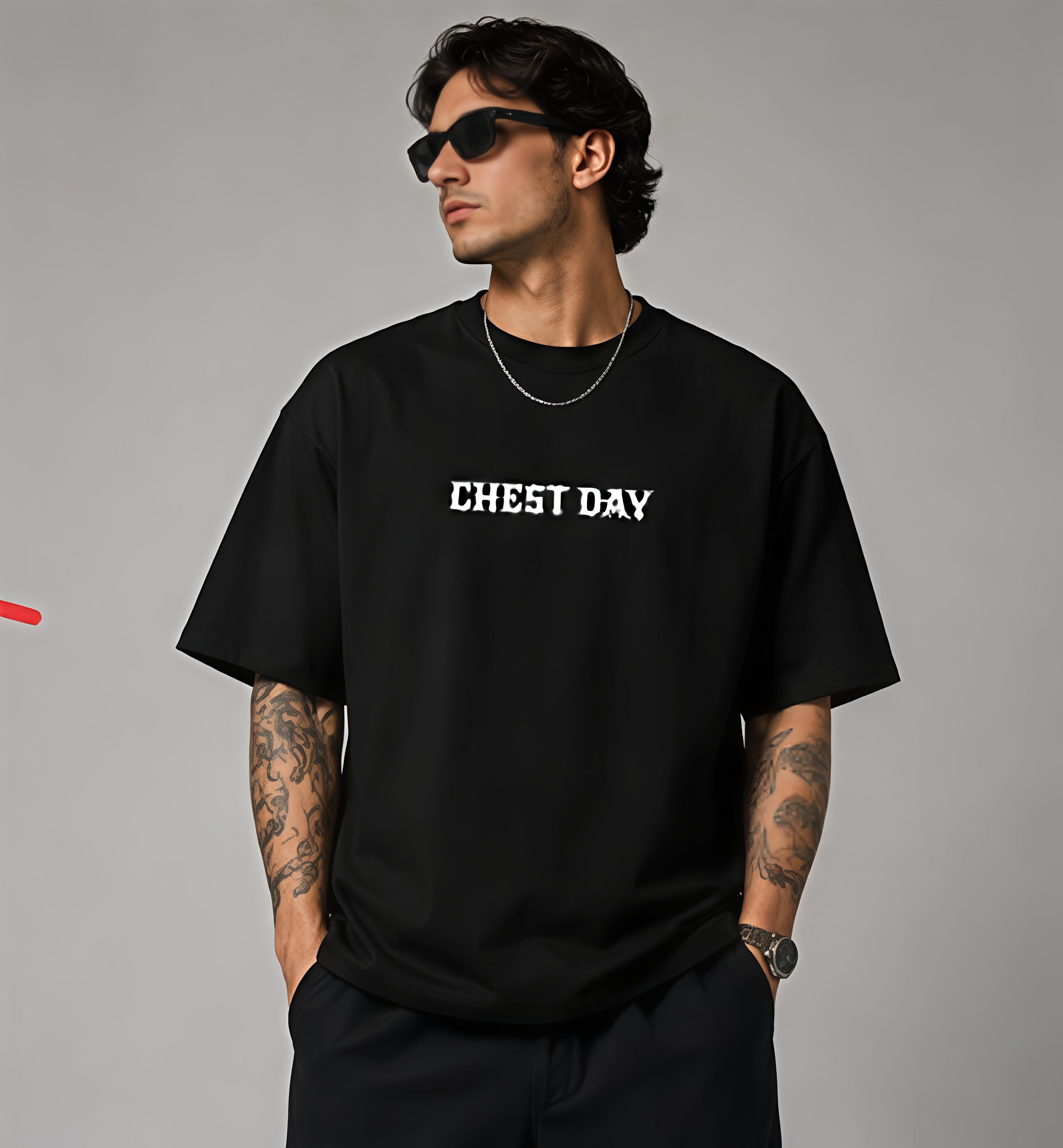 CHEST DAY OVERSIZE TSHIRT