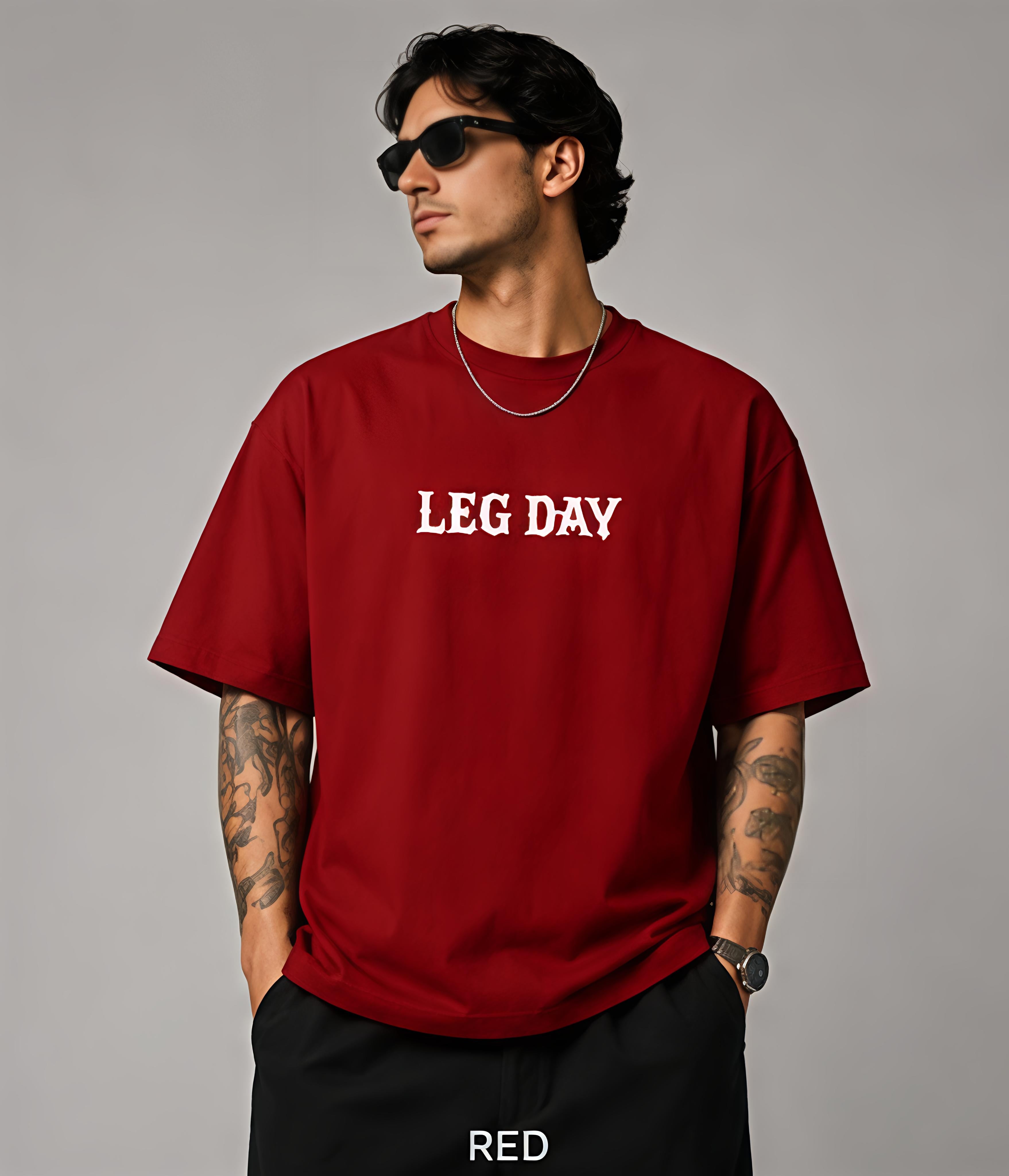 LEG DAY OVERSIZED TSHIRT