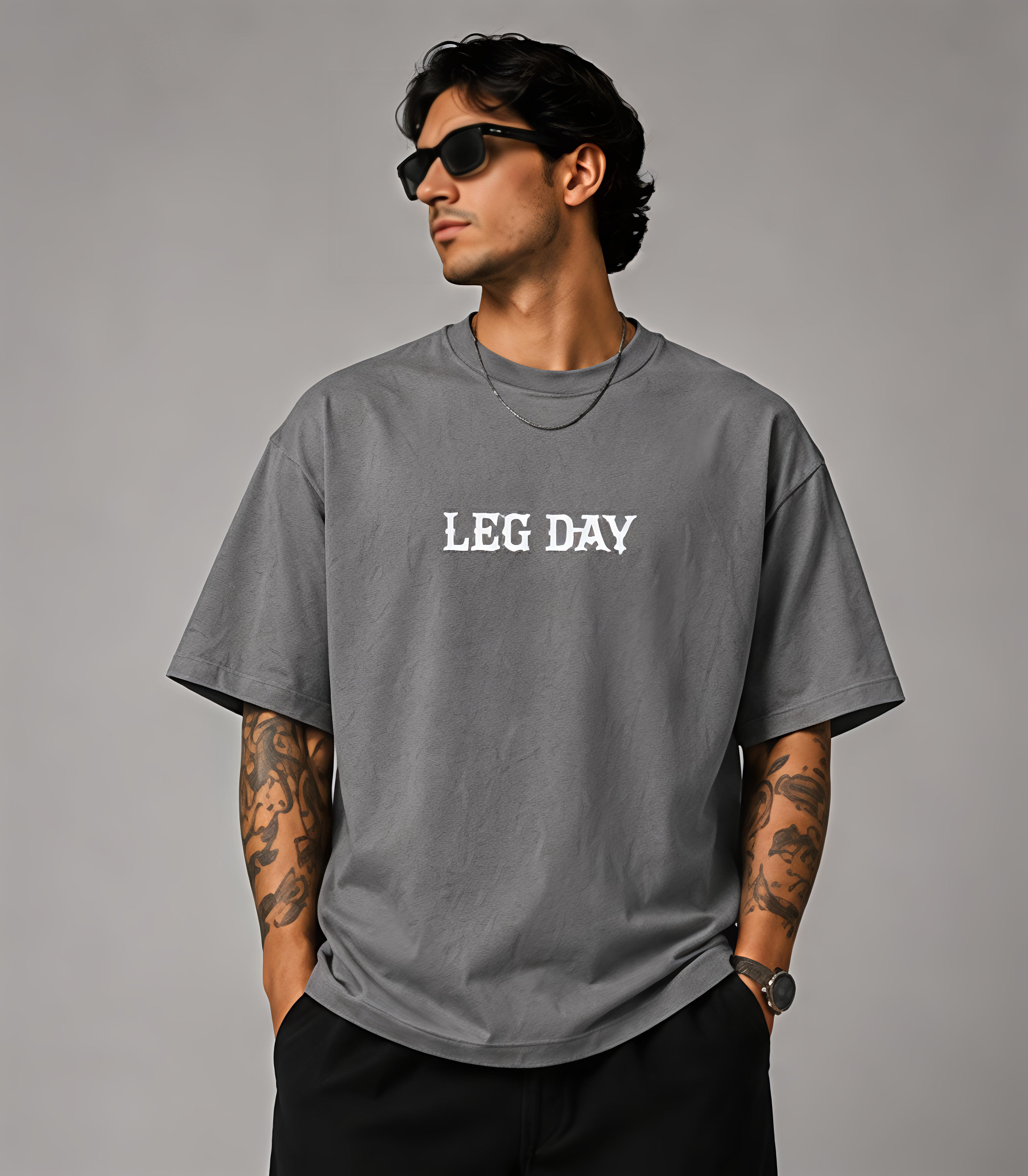 LEG DAY OVERSIZED TSHIRT