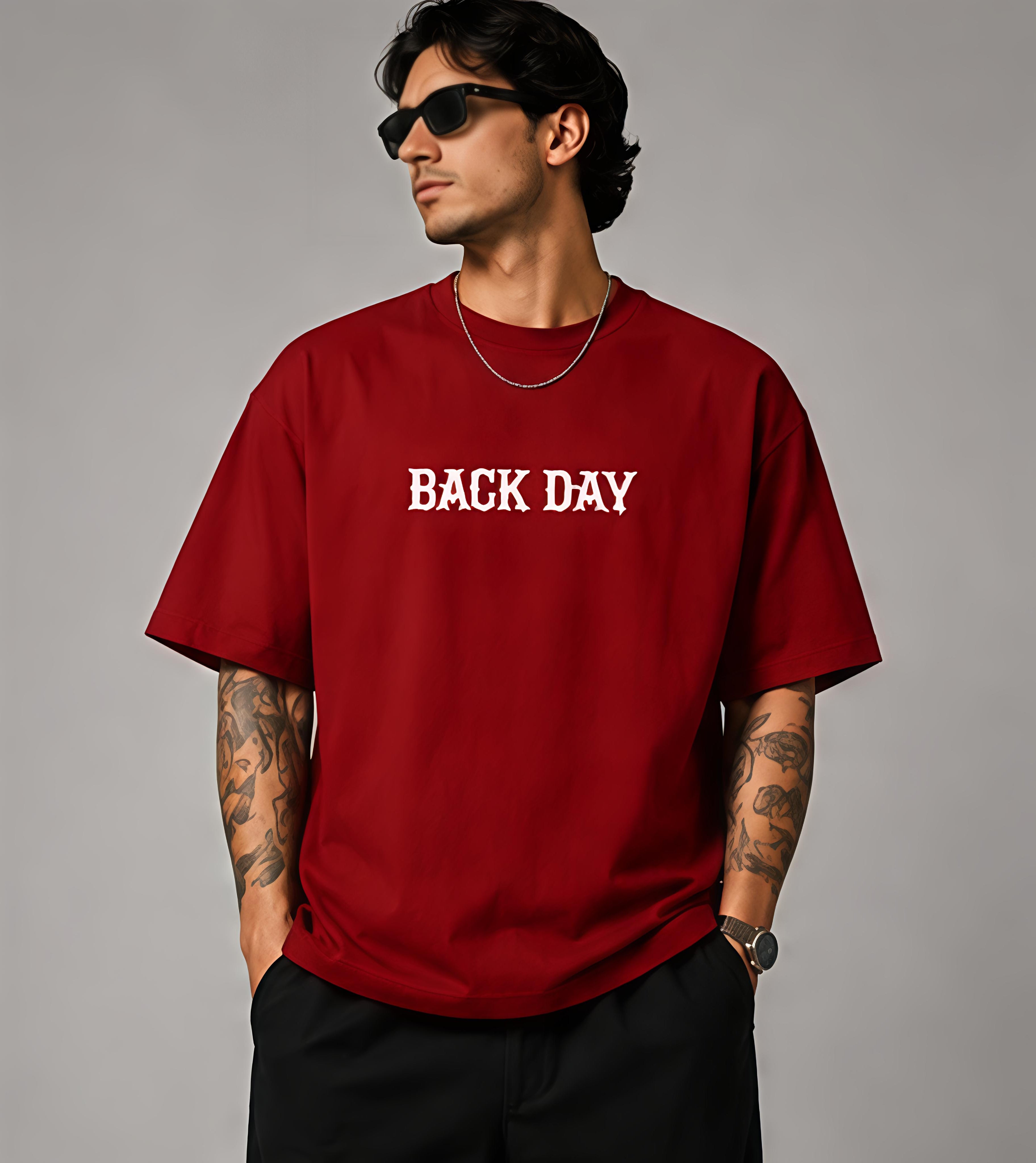 BACK DAY OVERSIZED TSHIRT