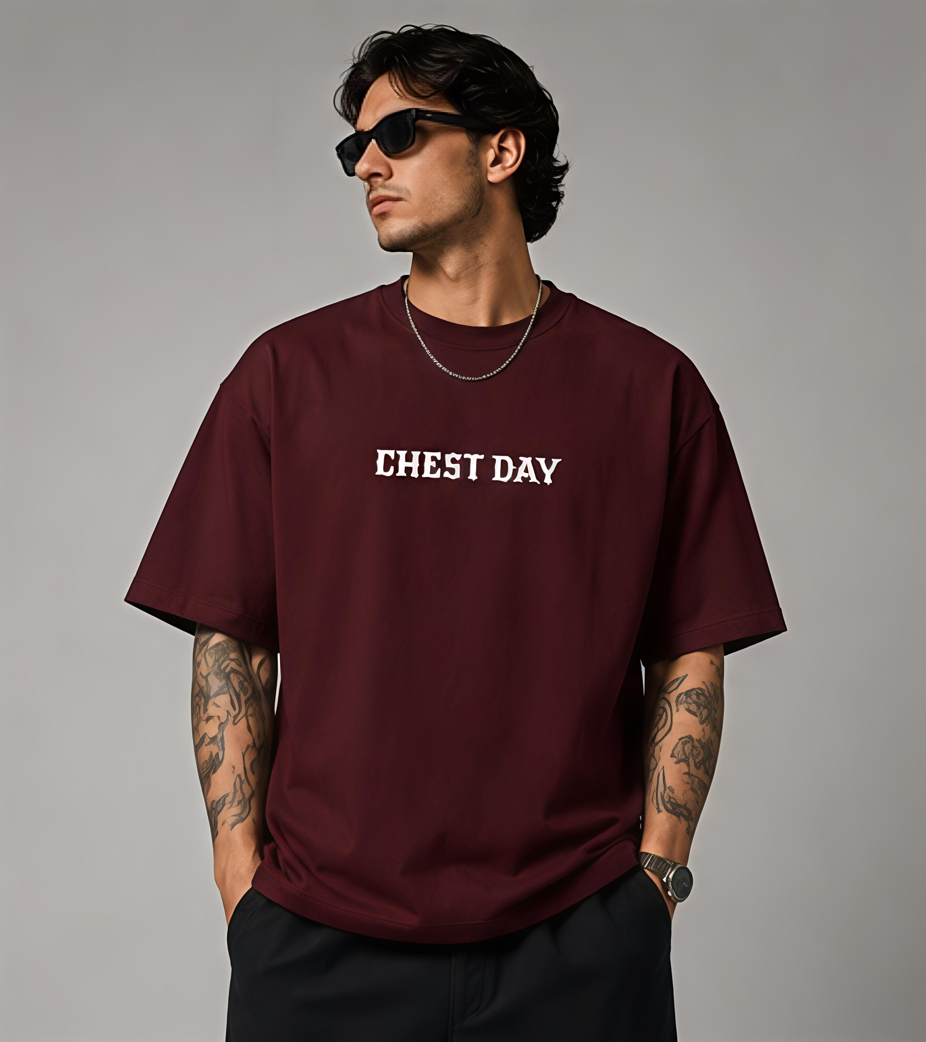 CHEST DAY OVERSIZE TSHIRT
