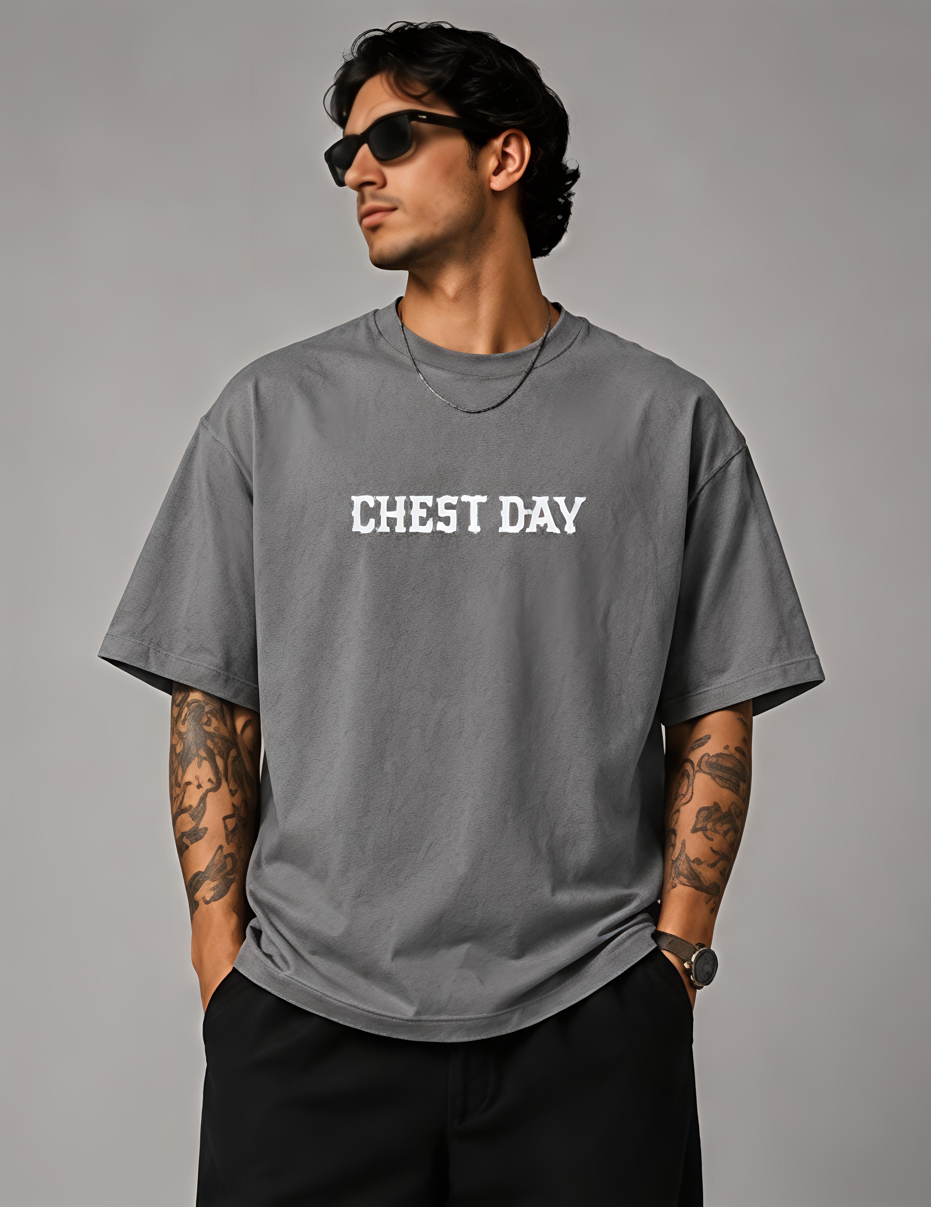 CHEST DAY OVERSIZE TSHIRT