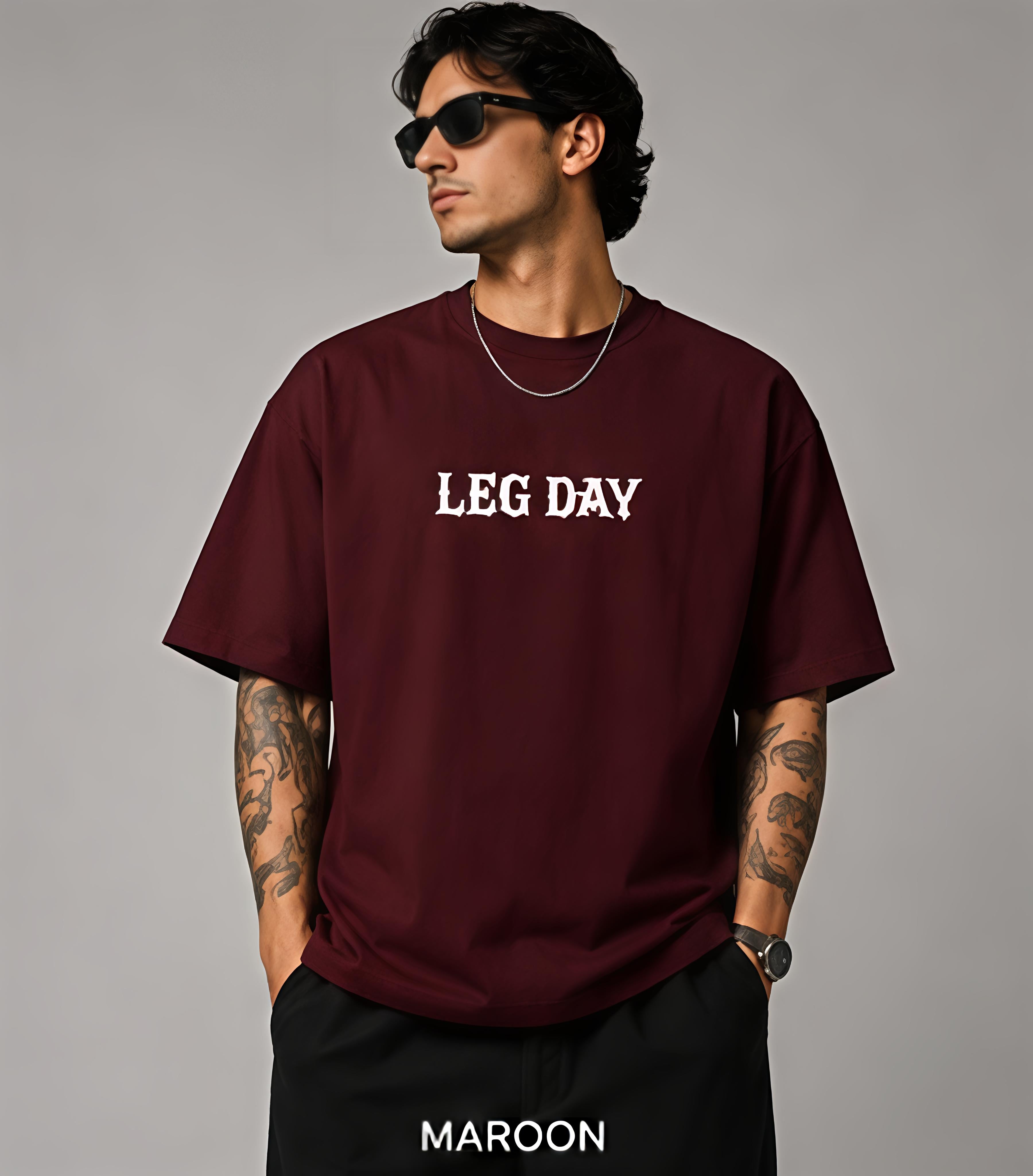 LEG DAY OVERSIZED TSHIRT
