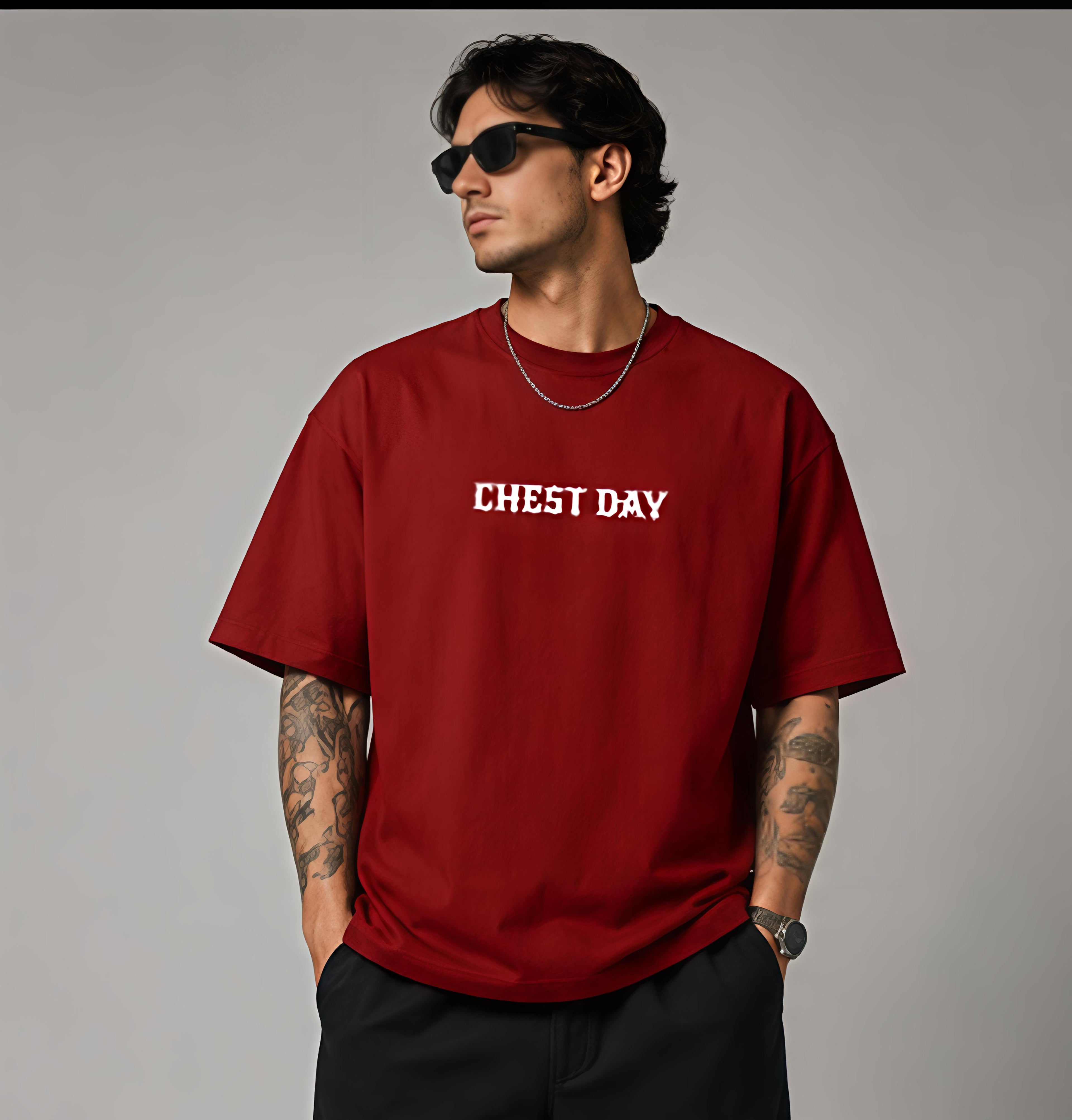 CHEST DAY OVERSIZE TSHIRT